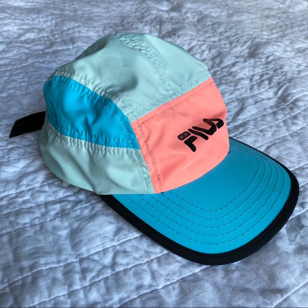 Retro-inspired FILA Sport 6-panel cap